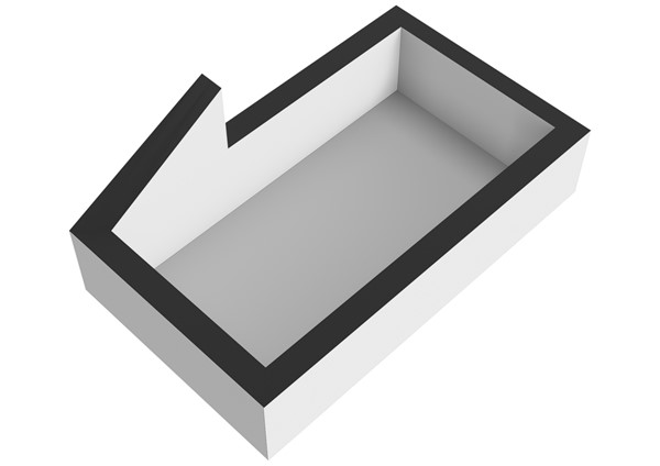 Floorplan - Vestestraat 1D, 2312 ST Leiden